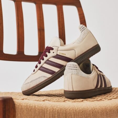 Adidas Samba Wonder White Maroo