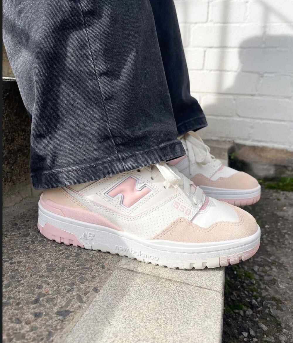 New Balance 550 WHITE PINK