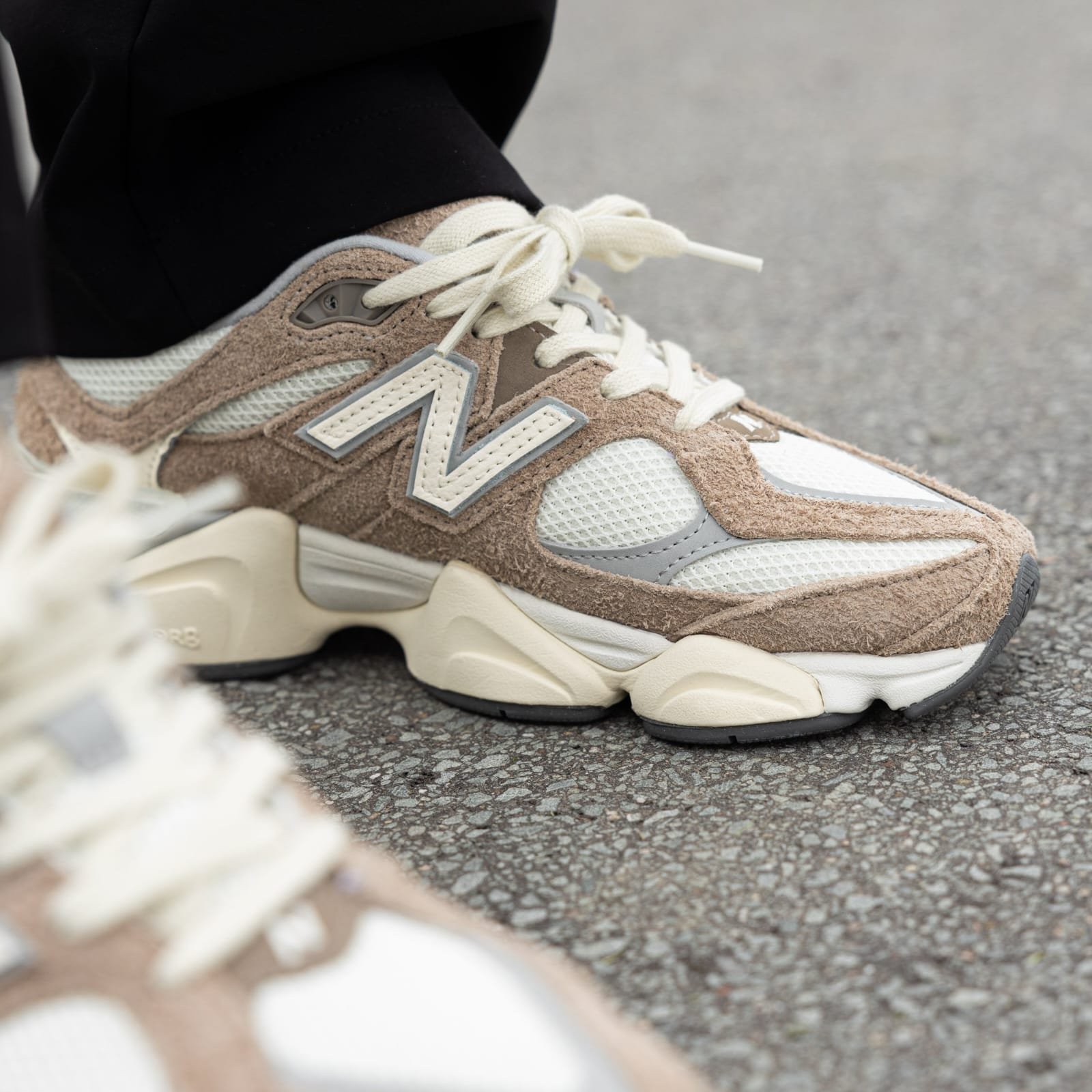 New Balance 9060 Driftwood - Image 6