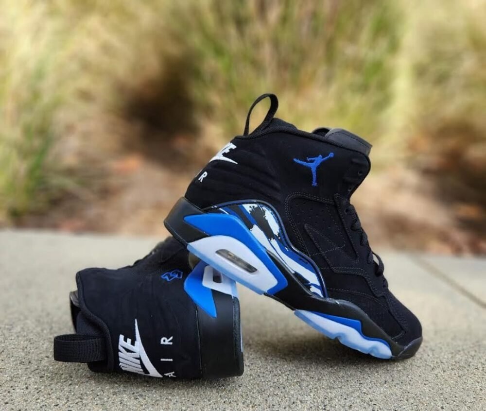 Air Jordan MVP  Game Royal Blue Black - Image 5