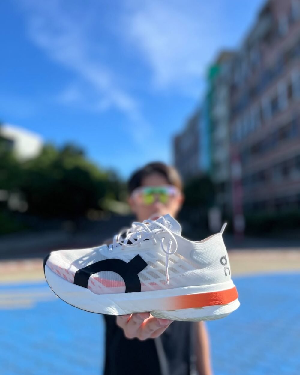 On Cloudboom Strike White