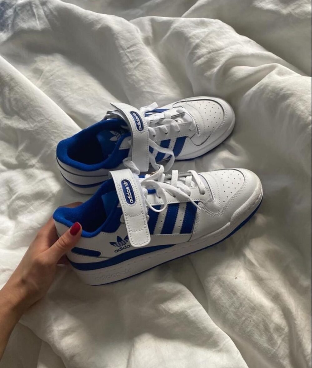 Adidas Forum 84 White Royal Blue For Mens