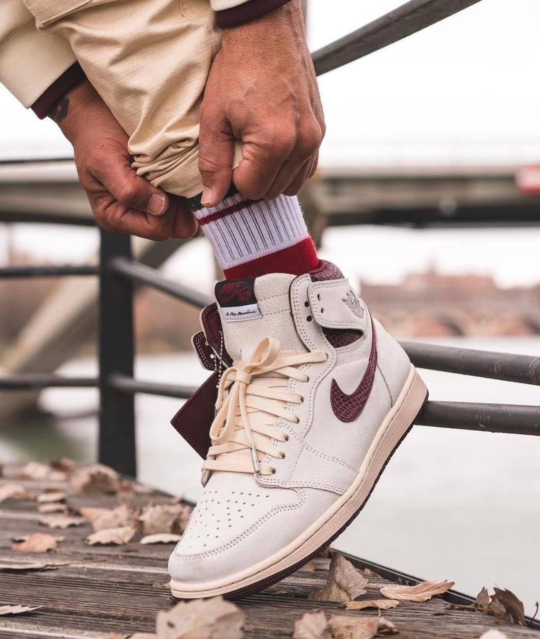 Nikee air jordan 1 retro high og a ma manire semi ua - Image 2