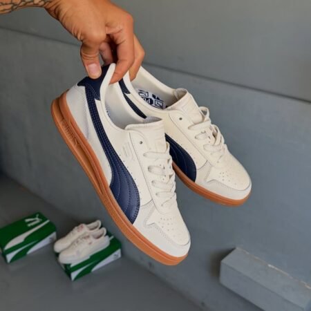 Puma Indoor OG White Blue Crystal Gum