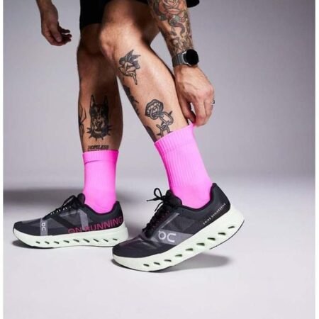 ON Cloudsurfer black lime green