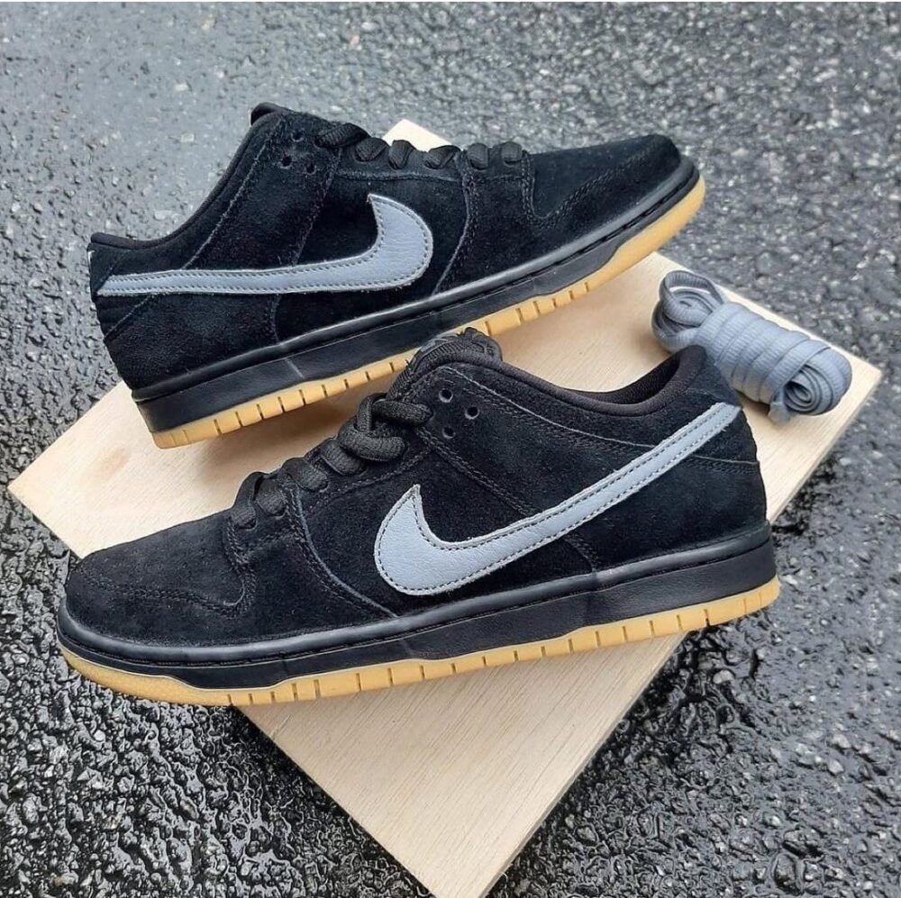 Nikee Sb Dunk Low Pro Fog Shoes - Image 3