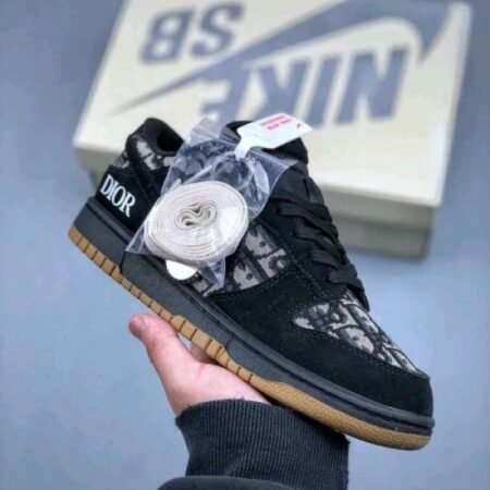 Nike Dunk Low Dior Black Semi ua