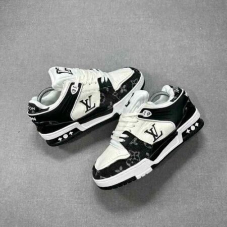 Louis Vuitton Trainer Nigo Denim Black White