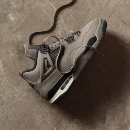 Jordan 4 Cave Stone & Black For mens 640