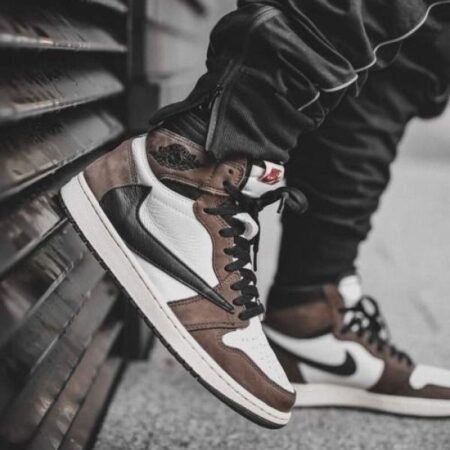 Jordan 1 High Travis Scott Mocha Semi UA quality 591
