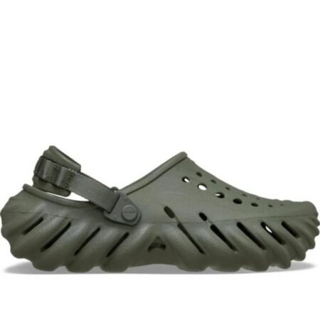 Croc Echo Clogs Olive Green