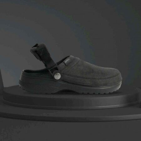Crocss Classic Suede Crafted Clogs Black