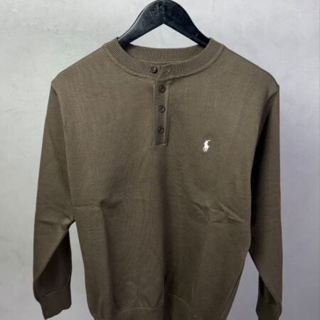 RL Premium Knit Henley T-Shirt