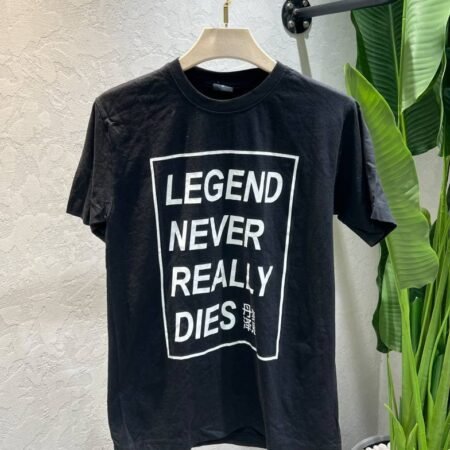 SALE LEG Never Really Dies Premium Cotton Lycra Fabric Round Neck Tshirt 1044