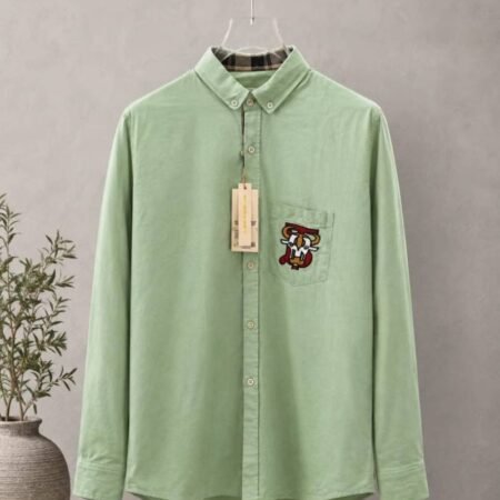 BB Green Premium Shirt with Embroidered Logo 505
