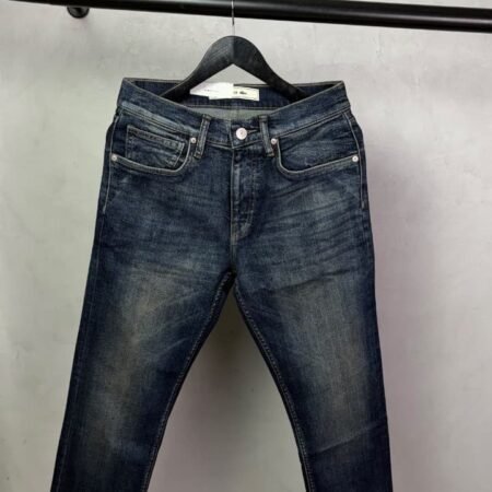LC 🐊 Washed Denim/Jeans Slim Fit Navy Blue
